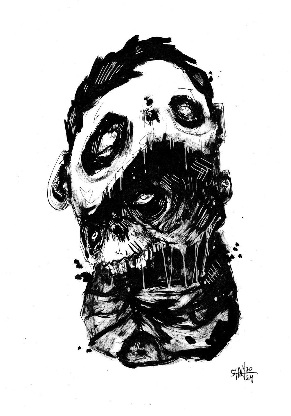 Mr. Belayagolova ink. 15х21 см.