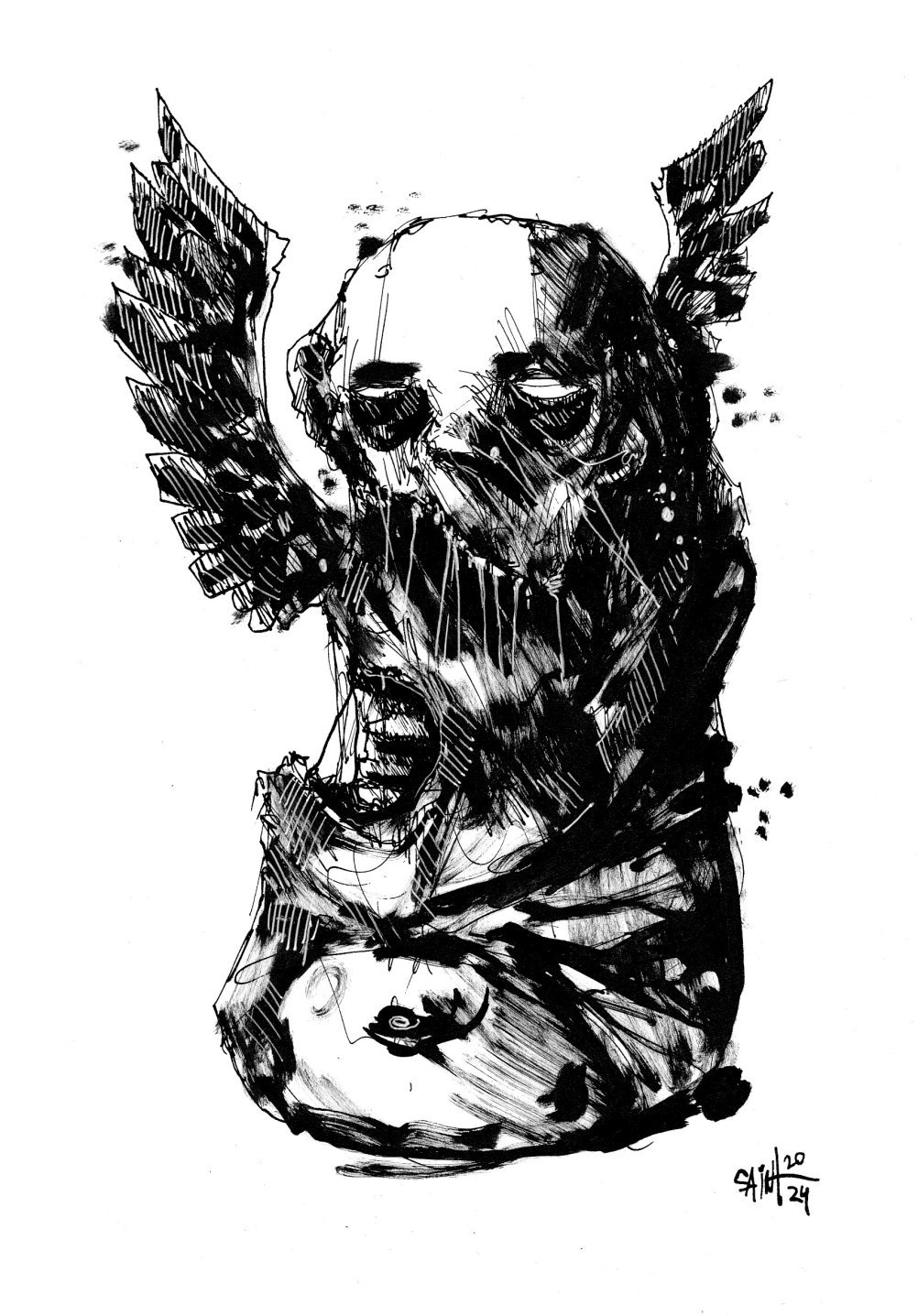 Mr. Krilakus ink. 15х21 см.