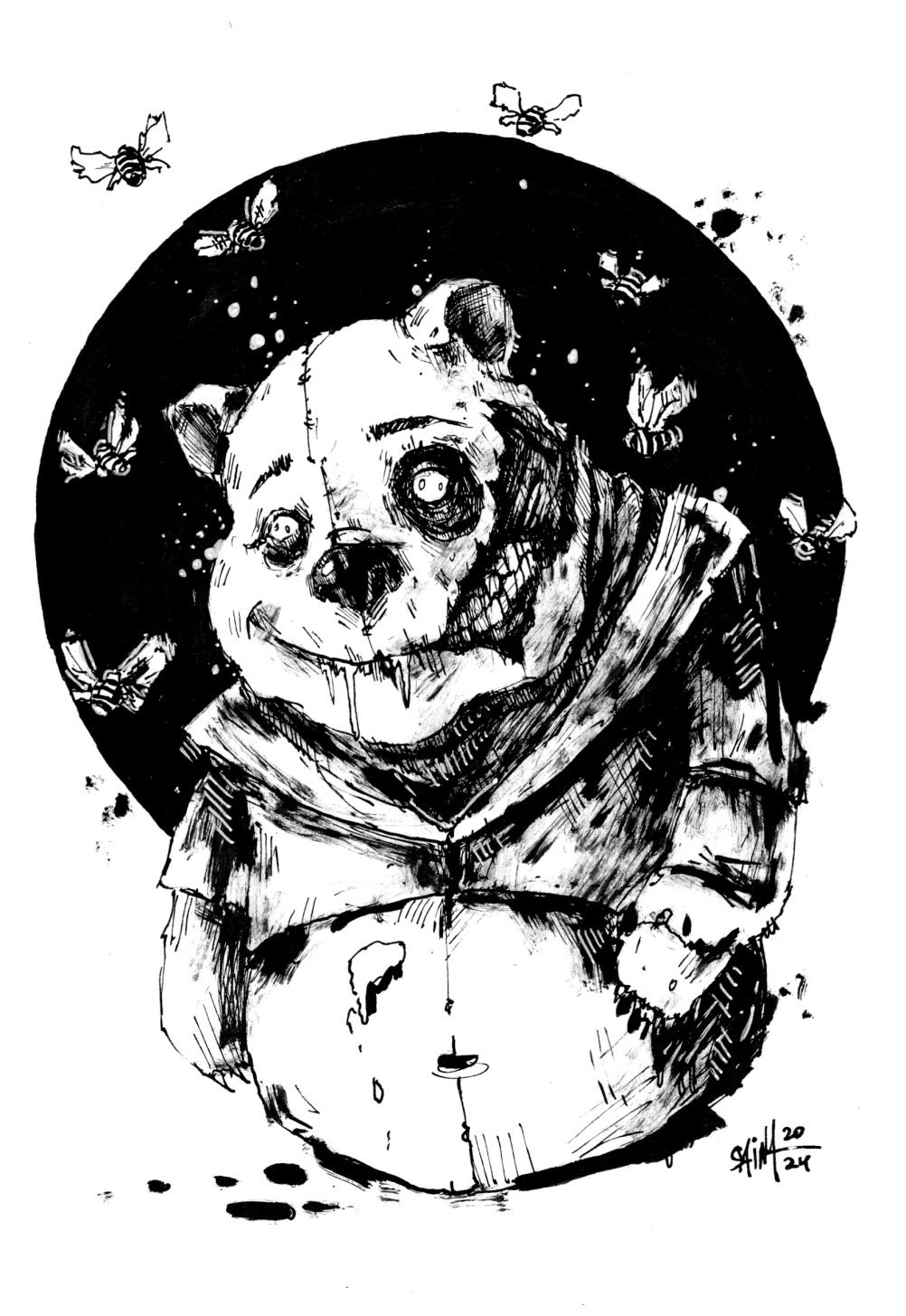 Mr. Winnie the Pooh. 15х21 см.