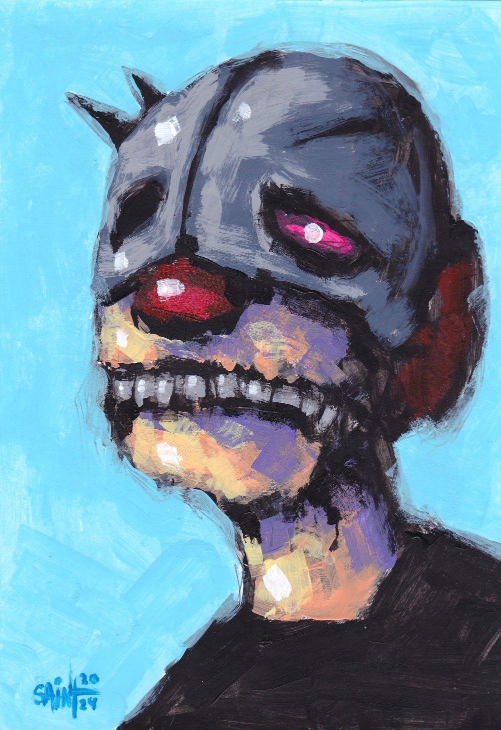 Mr. Iron Maska. 15х21 см.