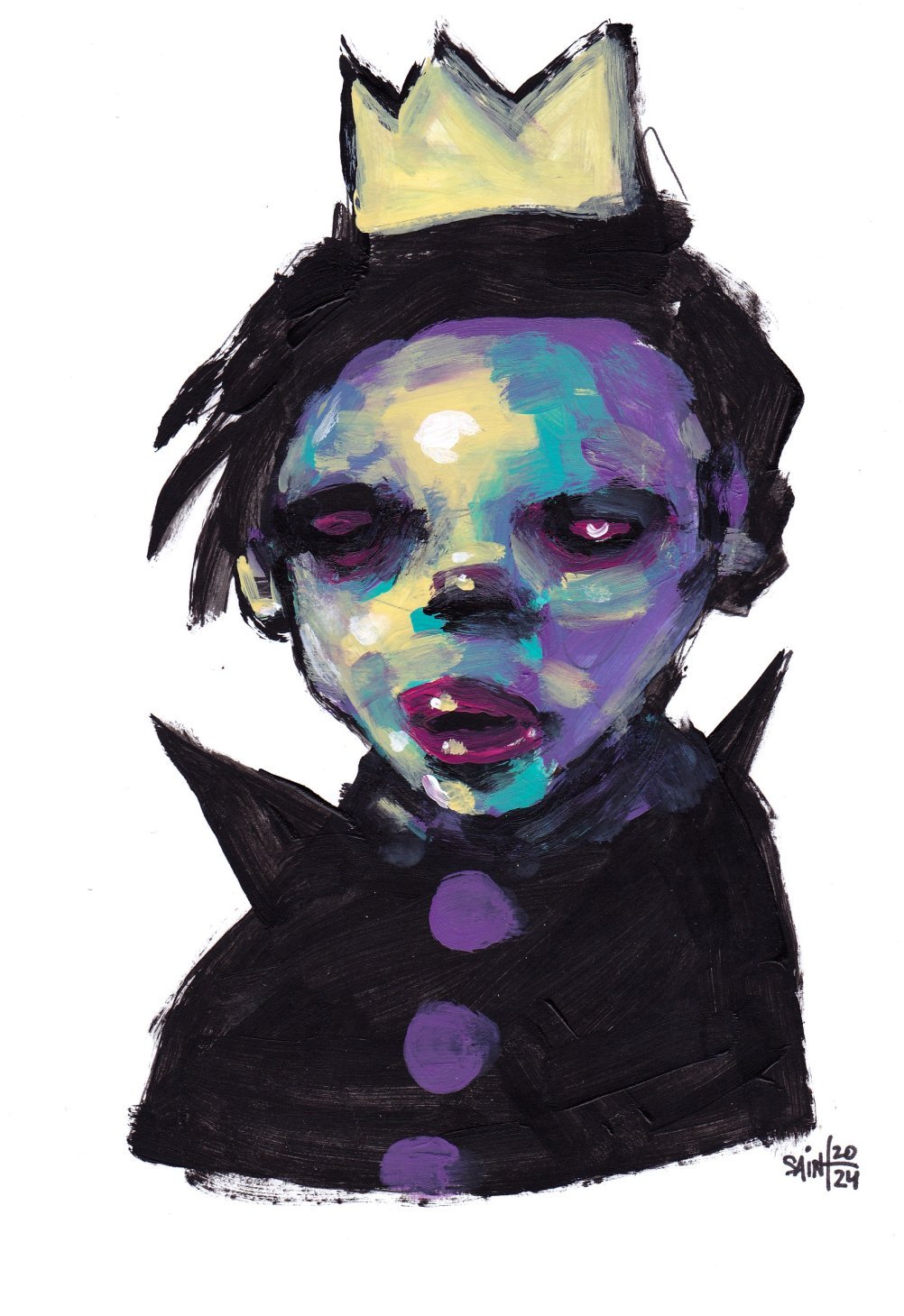Mr. Clown Prince. 15х21 см.