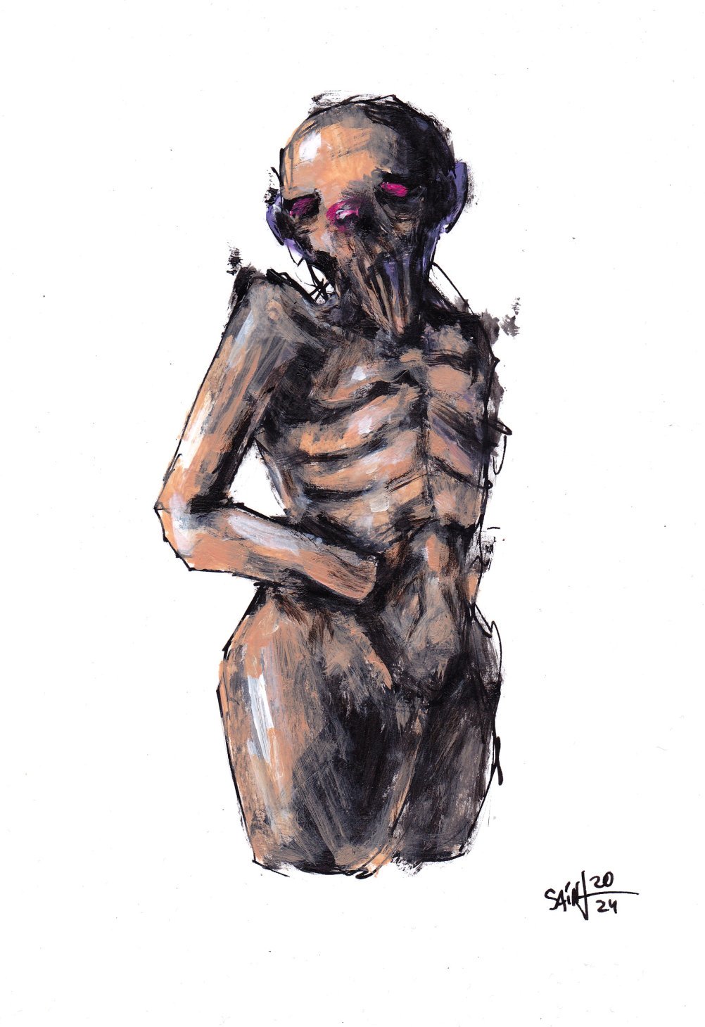Mr. Zomboman. 15х21 см.