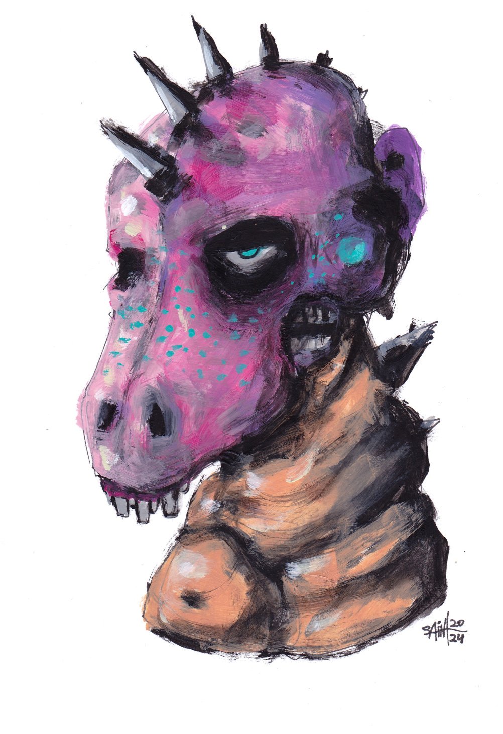Mr. Unicorn. 15х21 см.