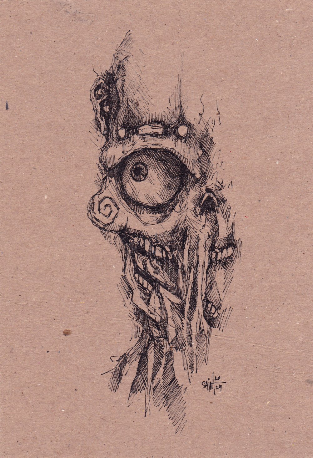 Mr. Glazik ink. 15х21 см.