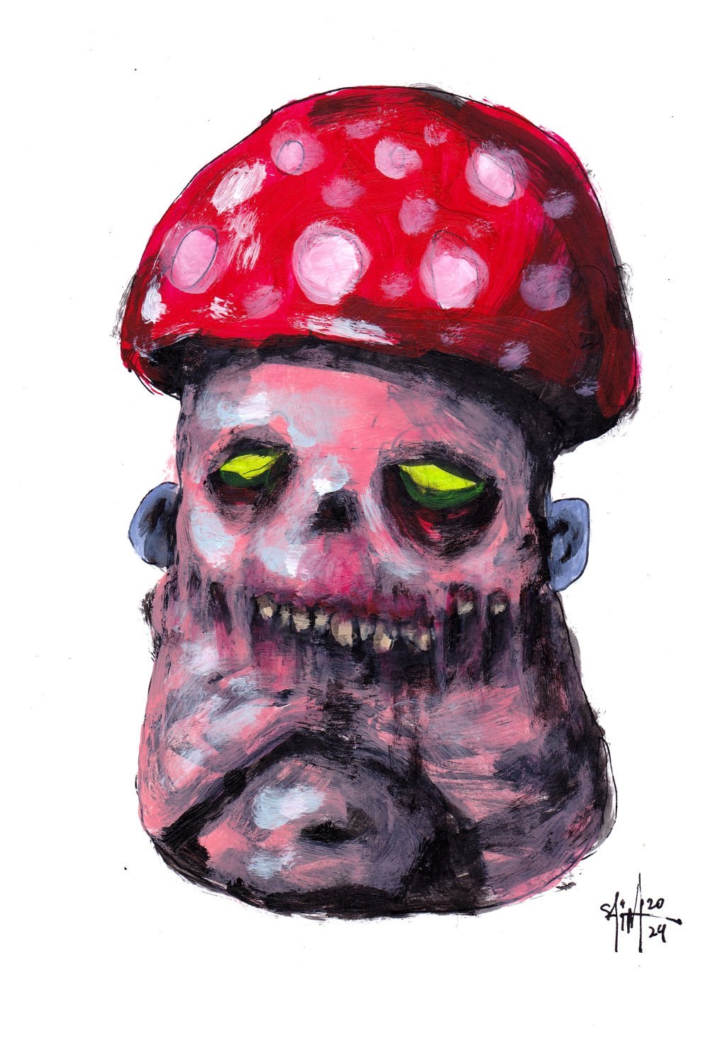 Mr. Mushroom. 15х21 см.