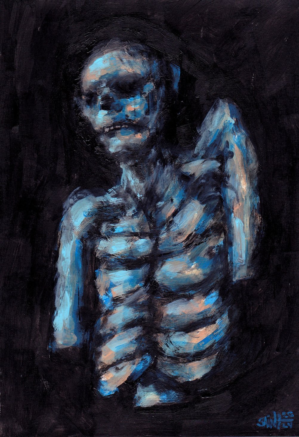 Mr. Blue Sleeper. 15х21 см.