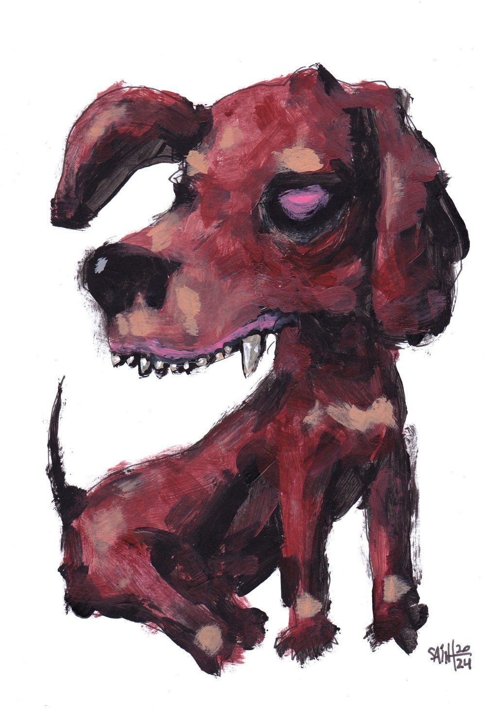 Mr. Meat Dog. 15х21 см.