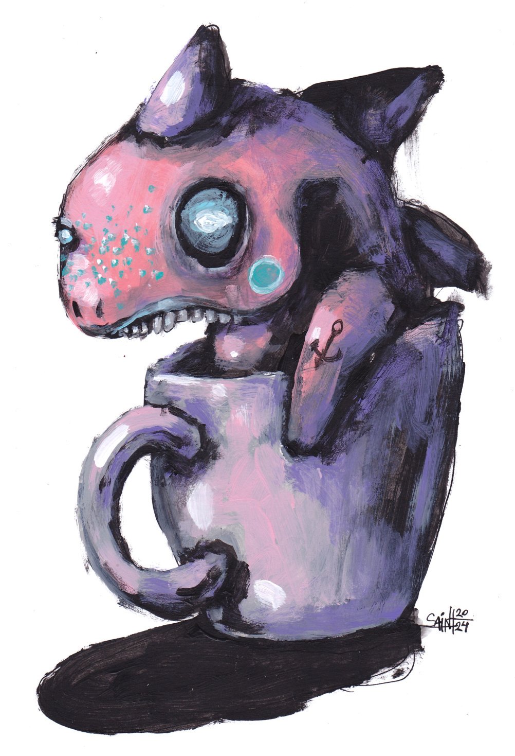Mr. Zombakulka. 15х21 см.