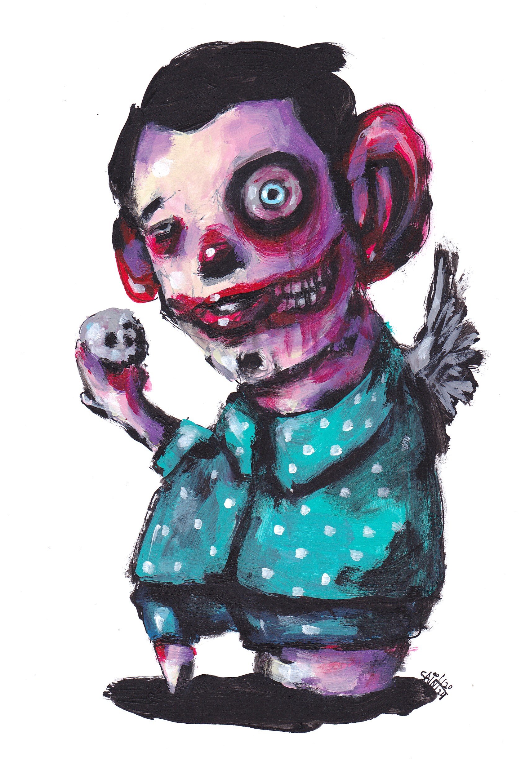 Mr. Zombglazio. 15х21 см.