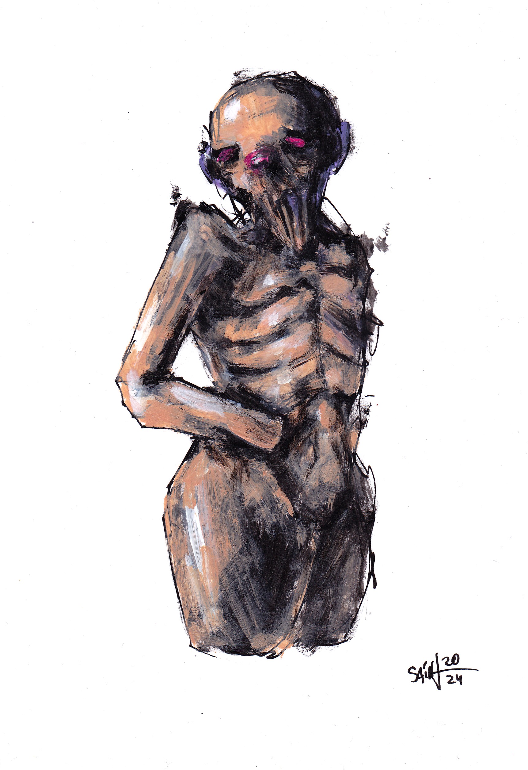Mr. Zomboman. 15х21 см.