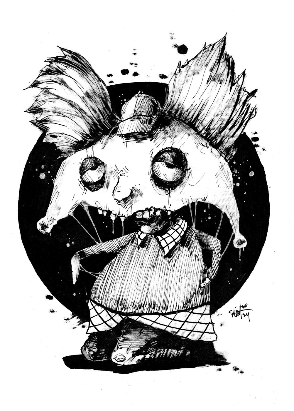 Mr. Hey Mutant!. 15х21 см.