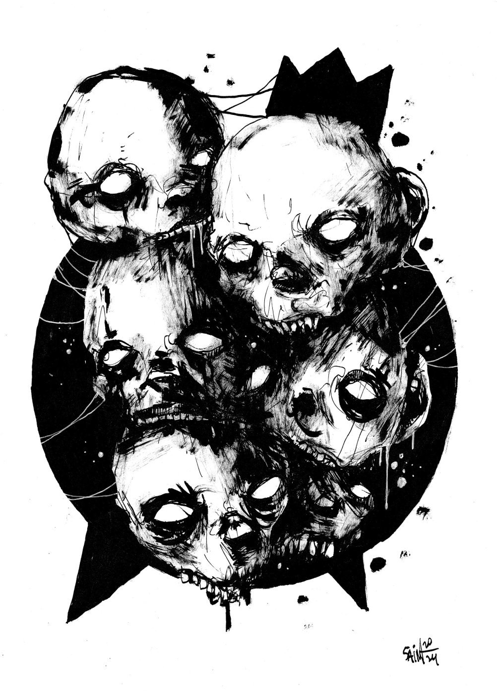 Mr. 6 Heads. 15х21 см.