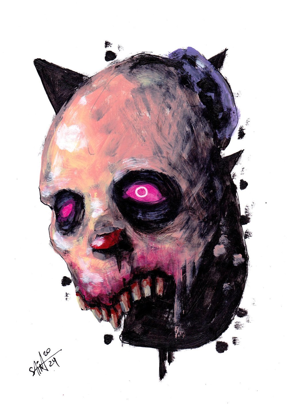 Mr. Pink White. 15х21 см.