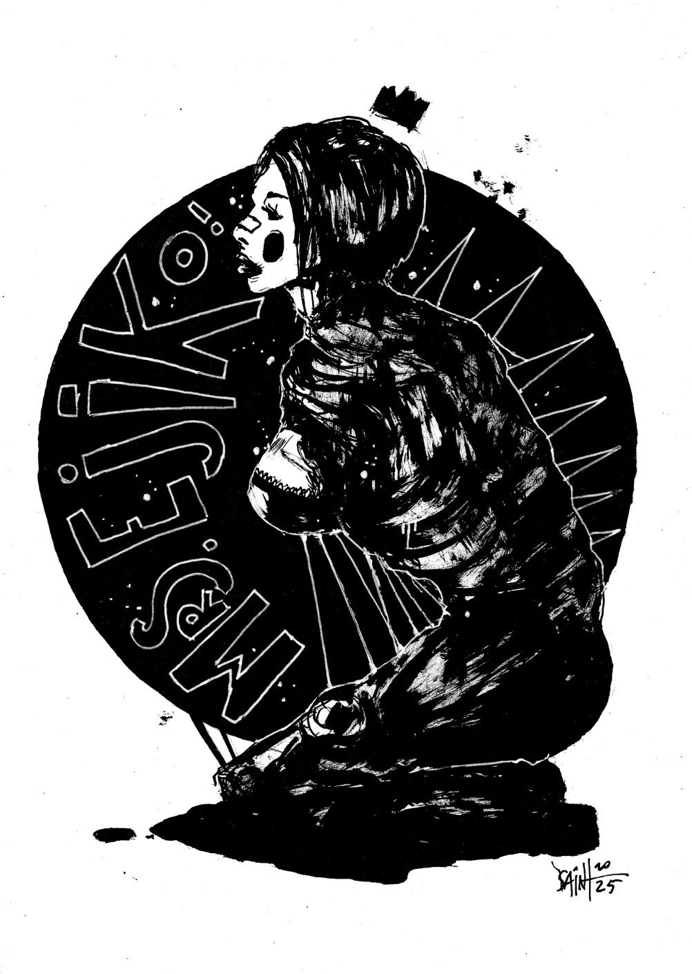 Mrs. Ejiko. MMXXV. 15х21 см.