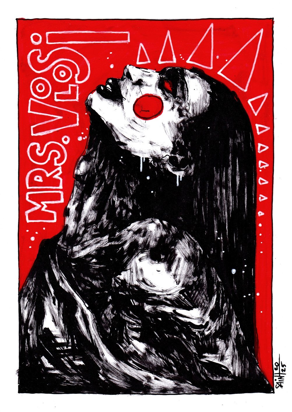 Mrs. Volosi. MMXXV. 15х21 см.