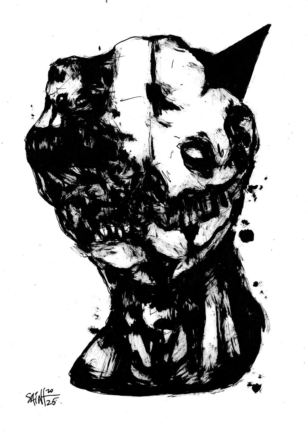 Mr. Mutantorog. MMXXV. 15х21 см.