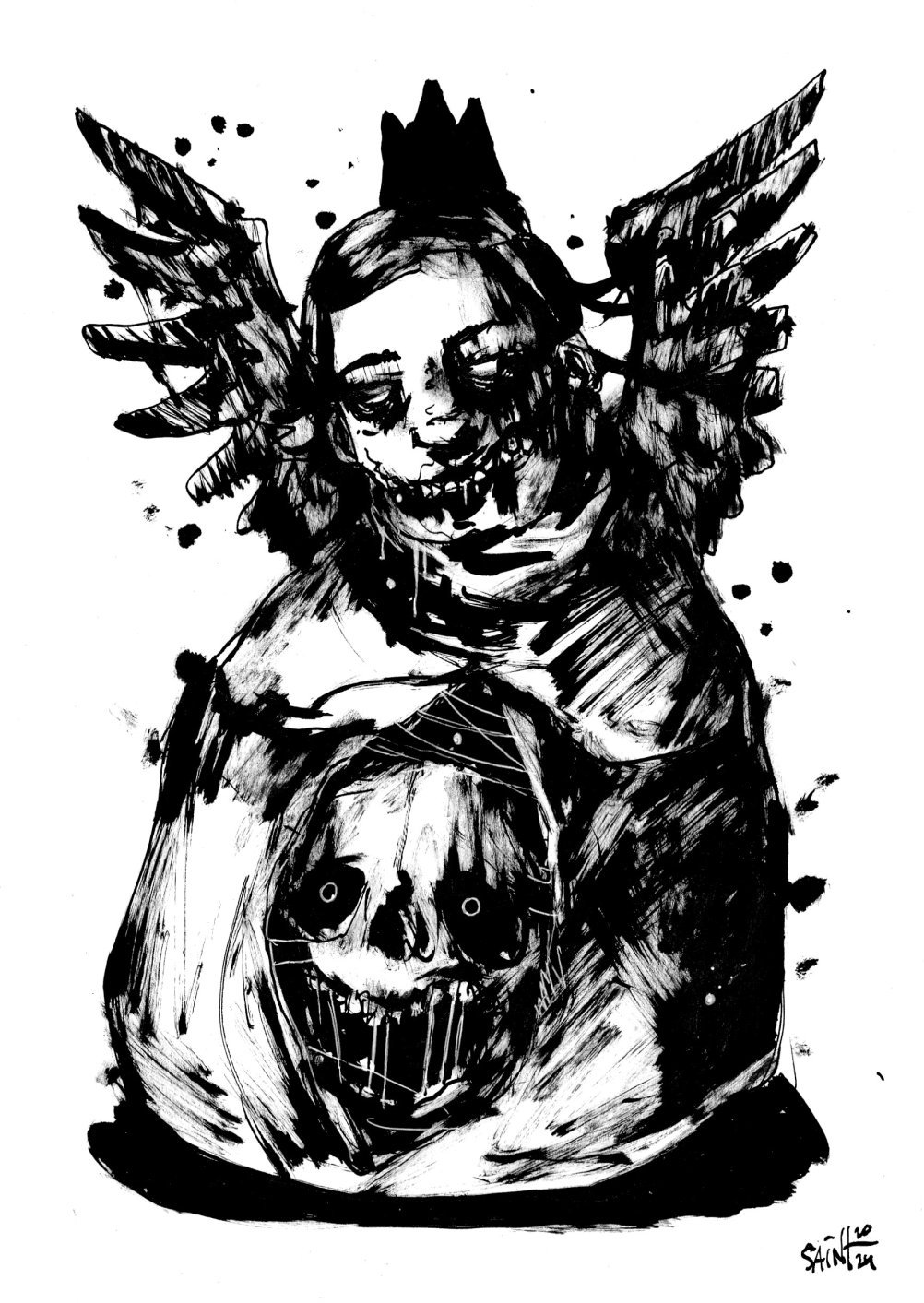 Mr. Korolpuziano. MMXXIV. 15х21 см.