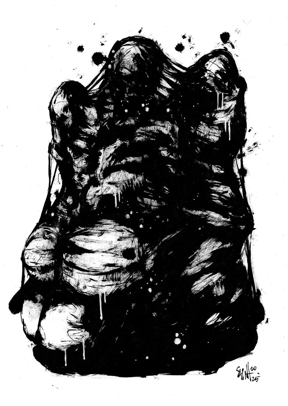 Mr. Mutantikus. MMXXV. 15х21 см.