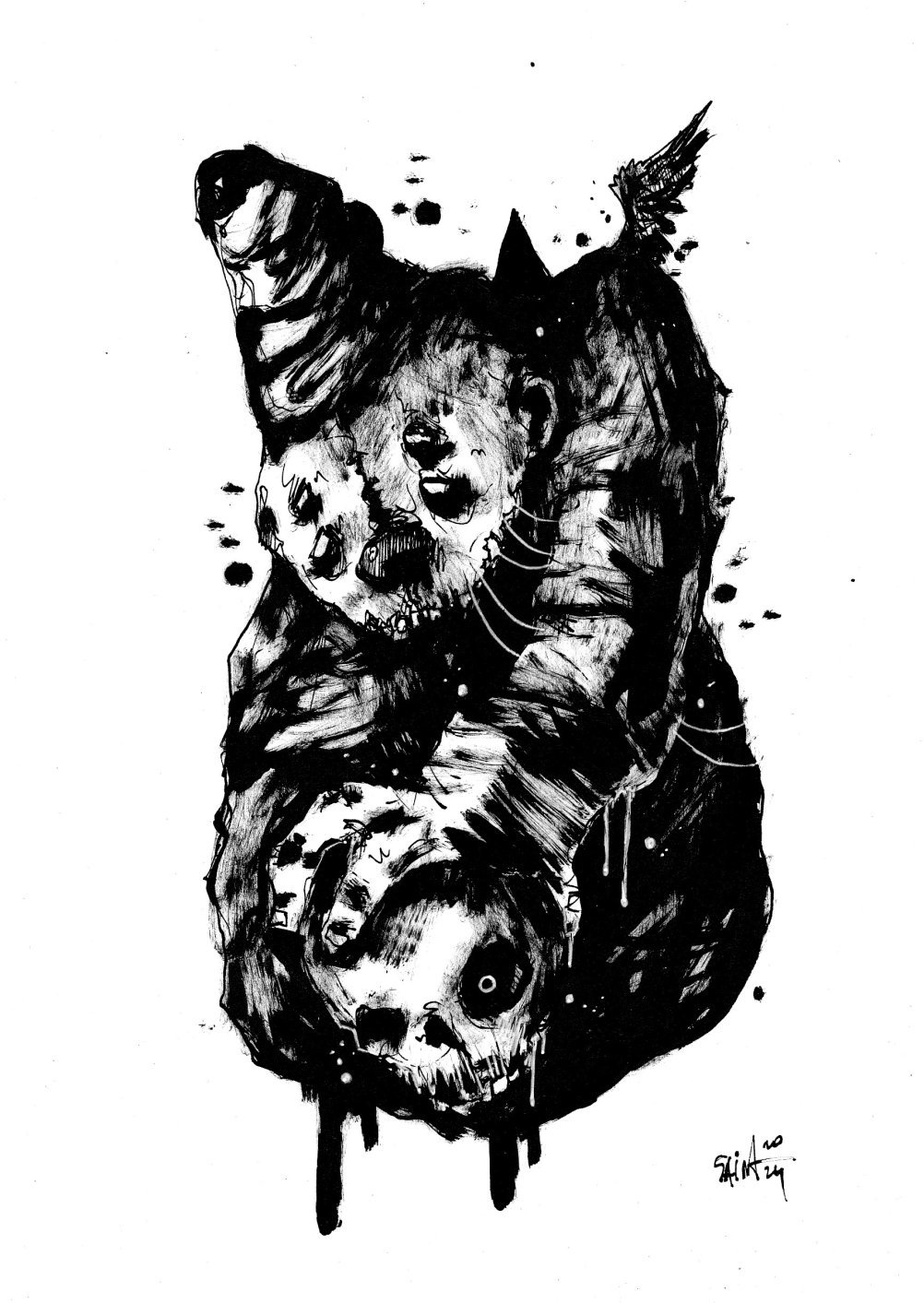 Mr. Golovauley. MMXXIV. 15х21 см.