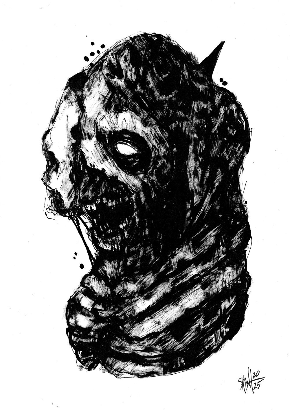Mr. Darkone. MMXXV. 15х21 см.
