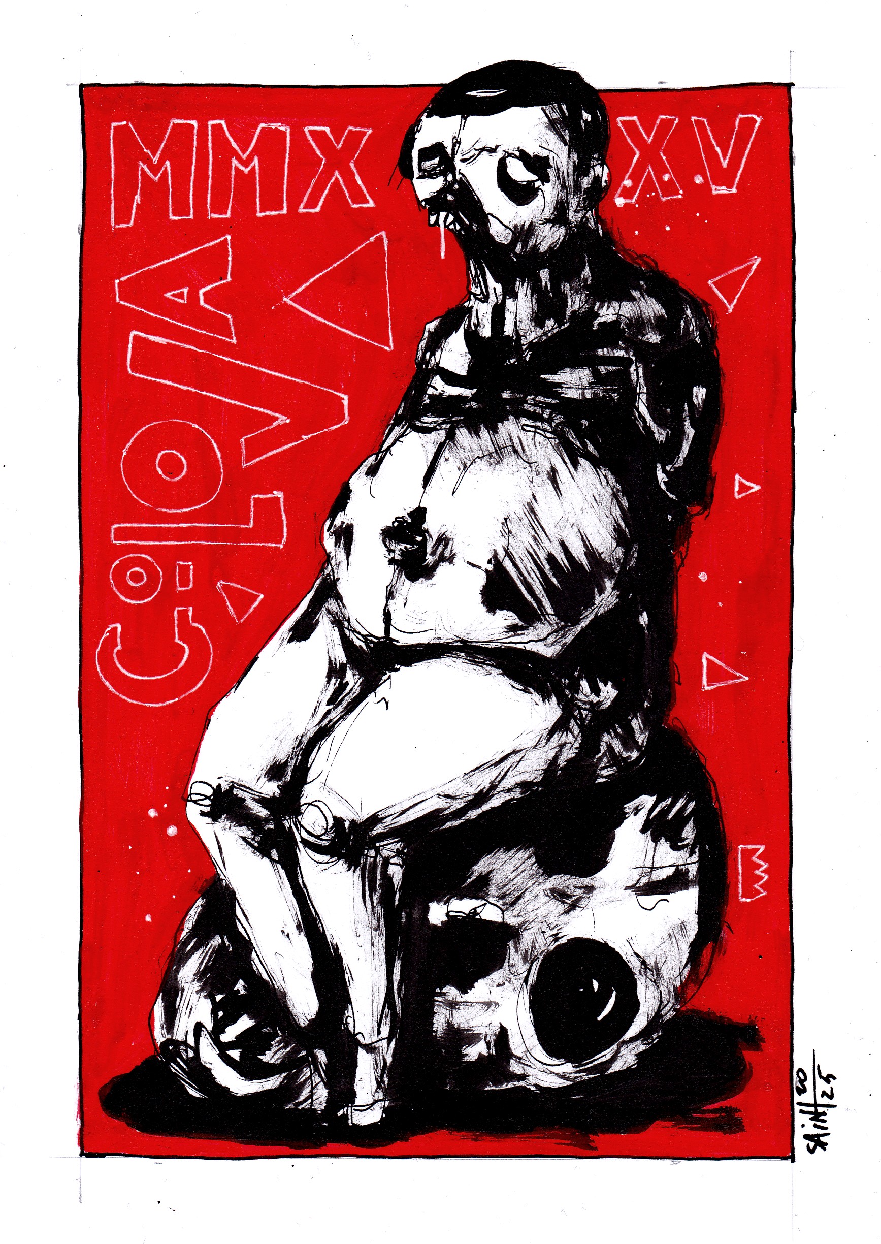 Mr. Golovammx. MMXXV. 15х21 см.