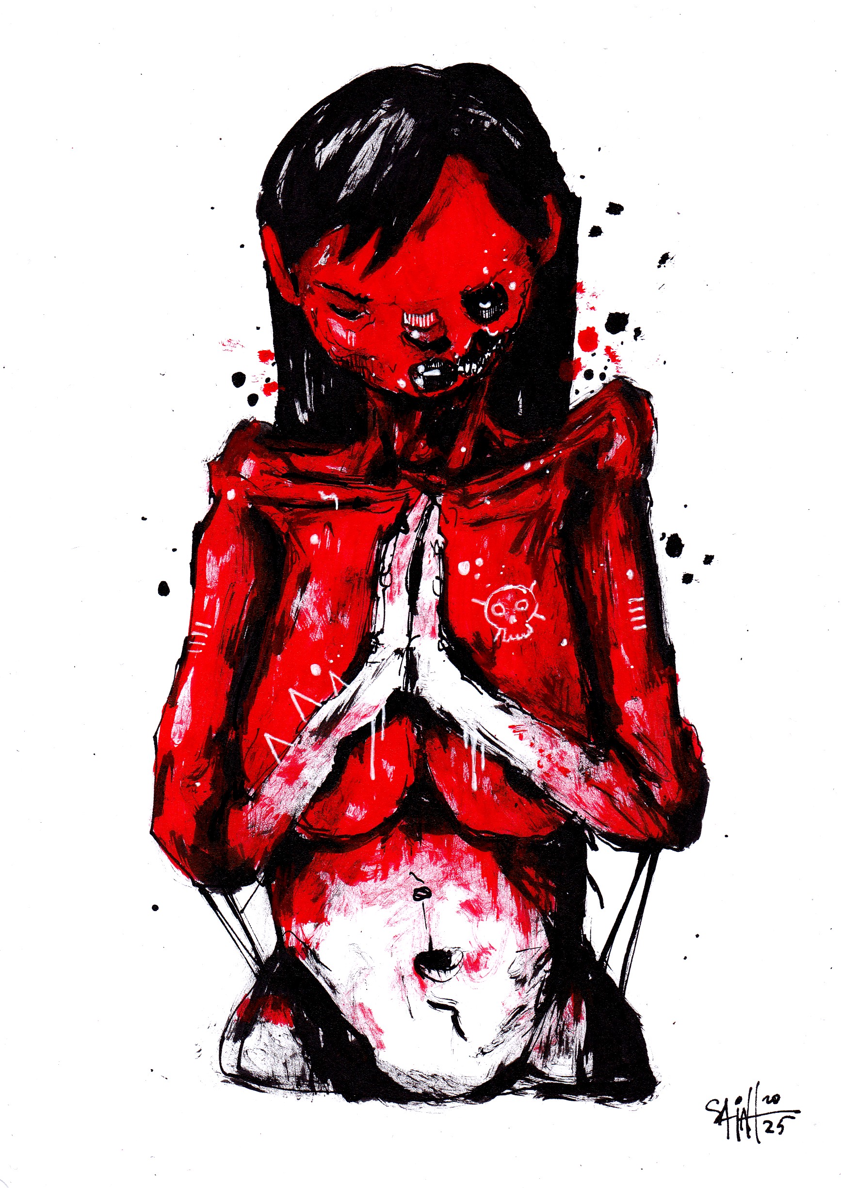 Mrs. Poluwhite. MMXXV. 15х21 см.