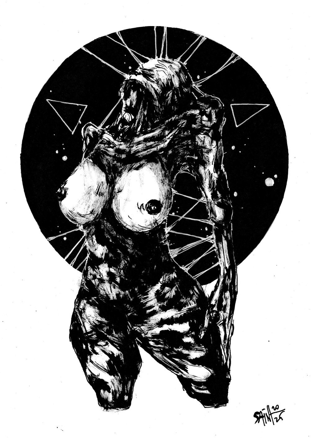 Mrs. Darkart. MMXXV. 15х21 см.