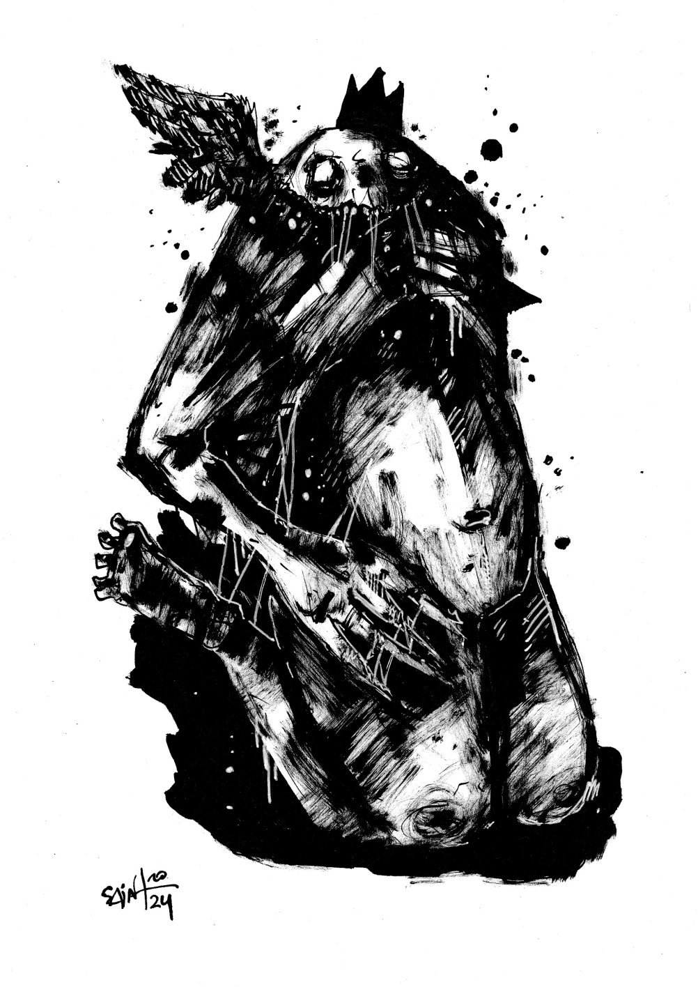 Mr. Rukonojka ink. 15х21 см.