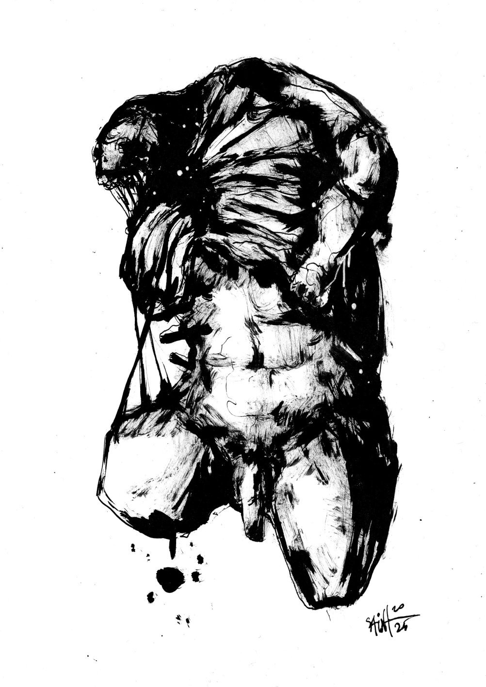 Mr. Bodymutant. MMXXV. 15х21 см.