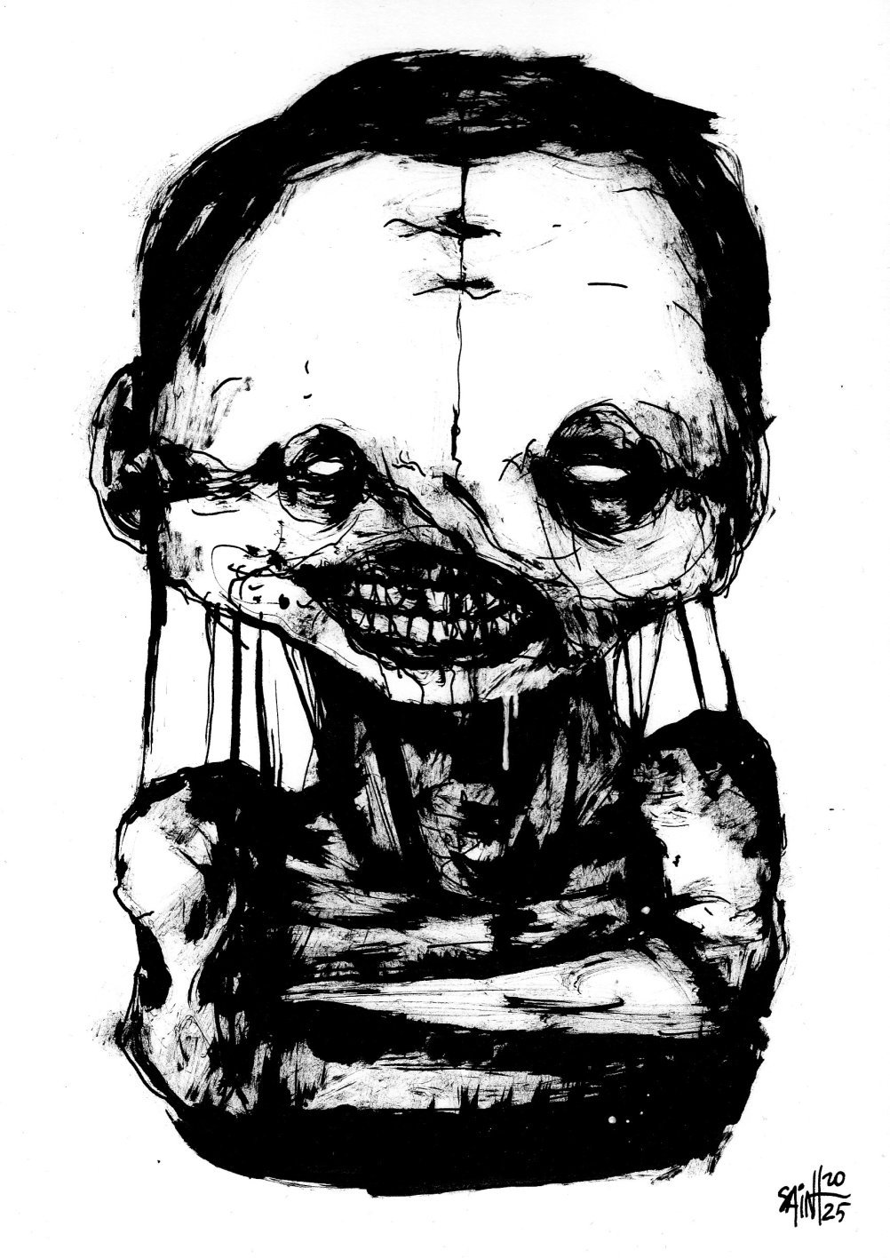 Mr. Chuposkal. MMXXV. 15х21 см.