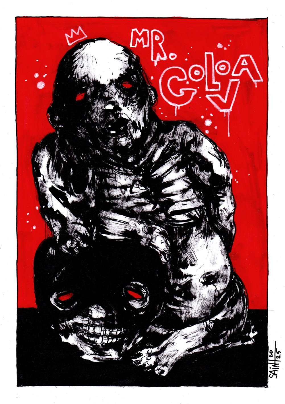 Mr. Golova . MMXXV. 15х21 см.