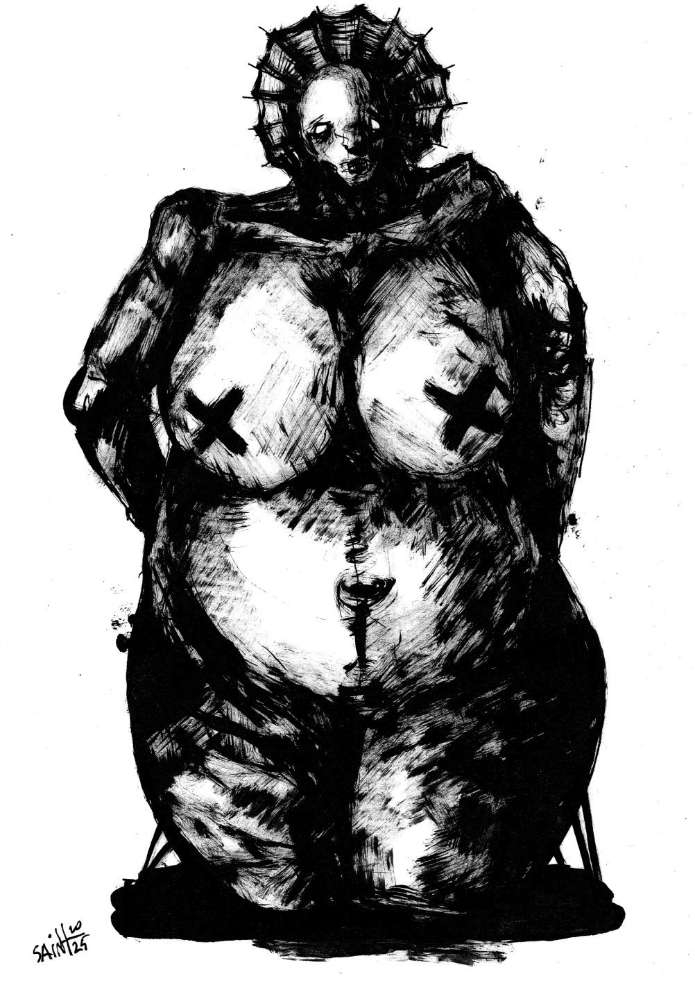 Mrs. Verybig. MMXXV. 15х21 см.