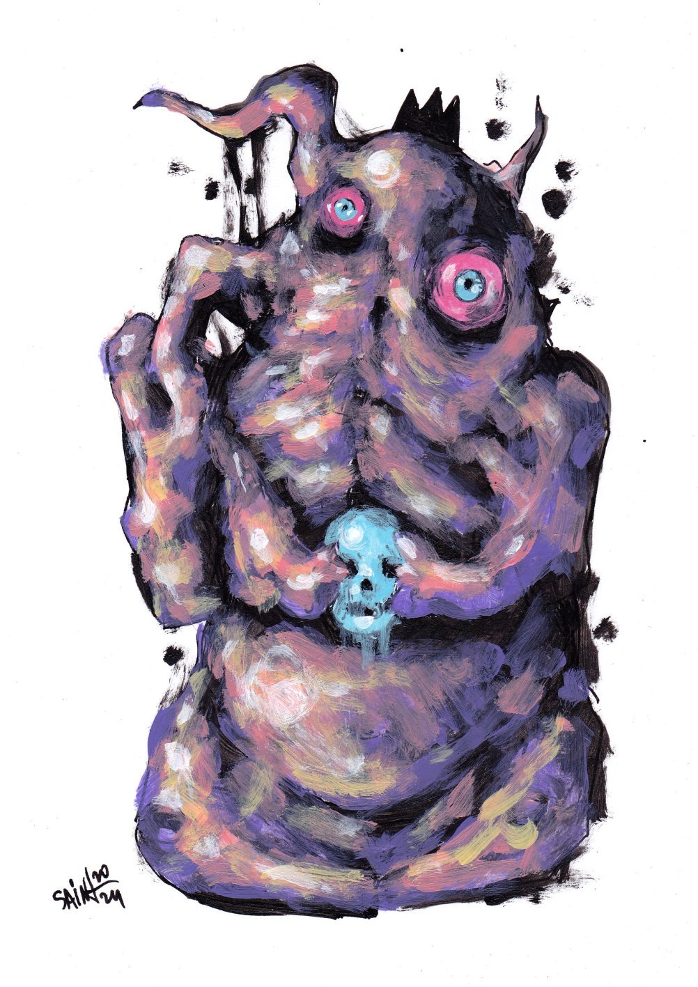 Mr. Mutosculpture. MMXXIV. 15х21 см.