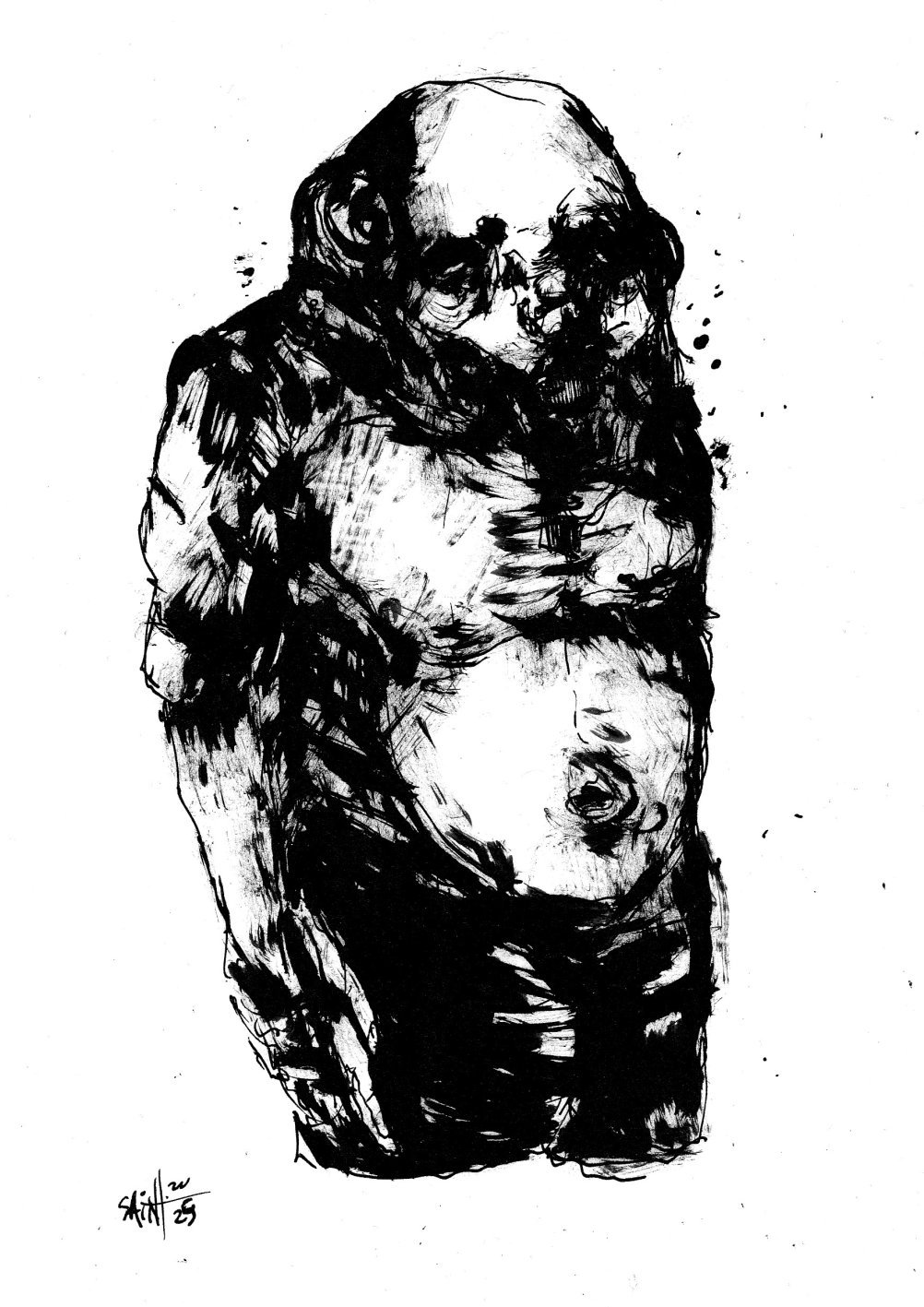 Mr. Puzolog. MMXXV. 15х21 см.