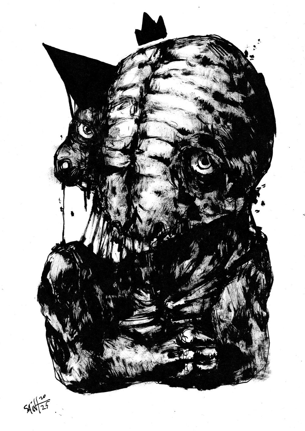 Mr. Glazik. MMXXV. 15х21 см.