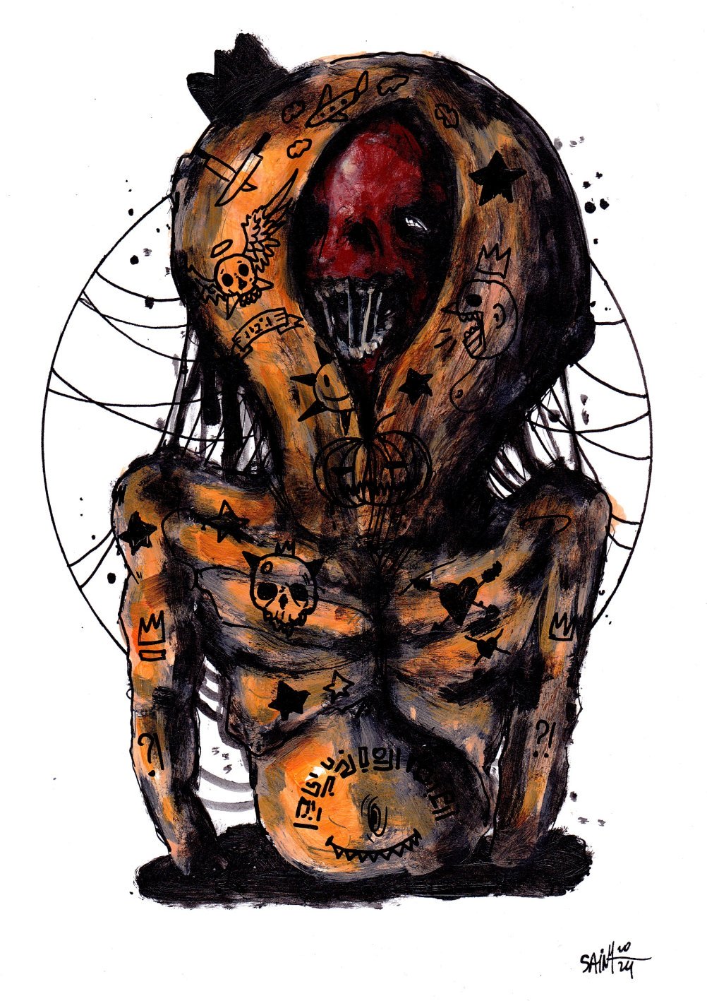 Mr. Tatutelo. MMXXIV. 15х21 см.