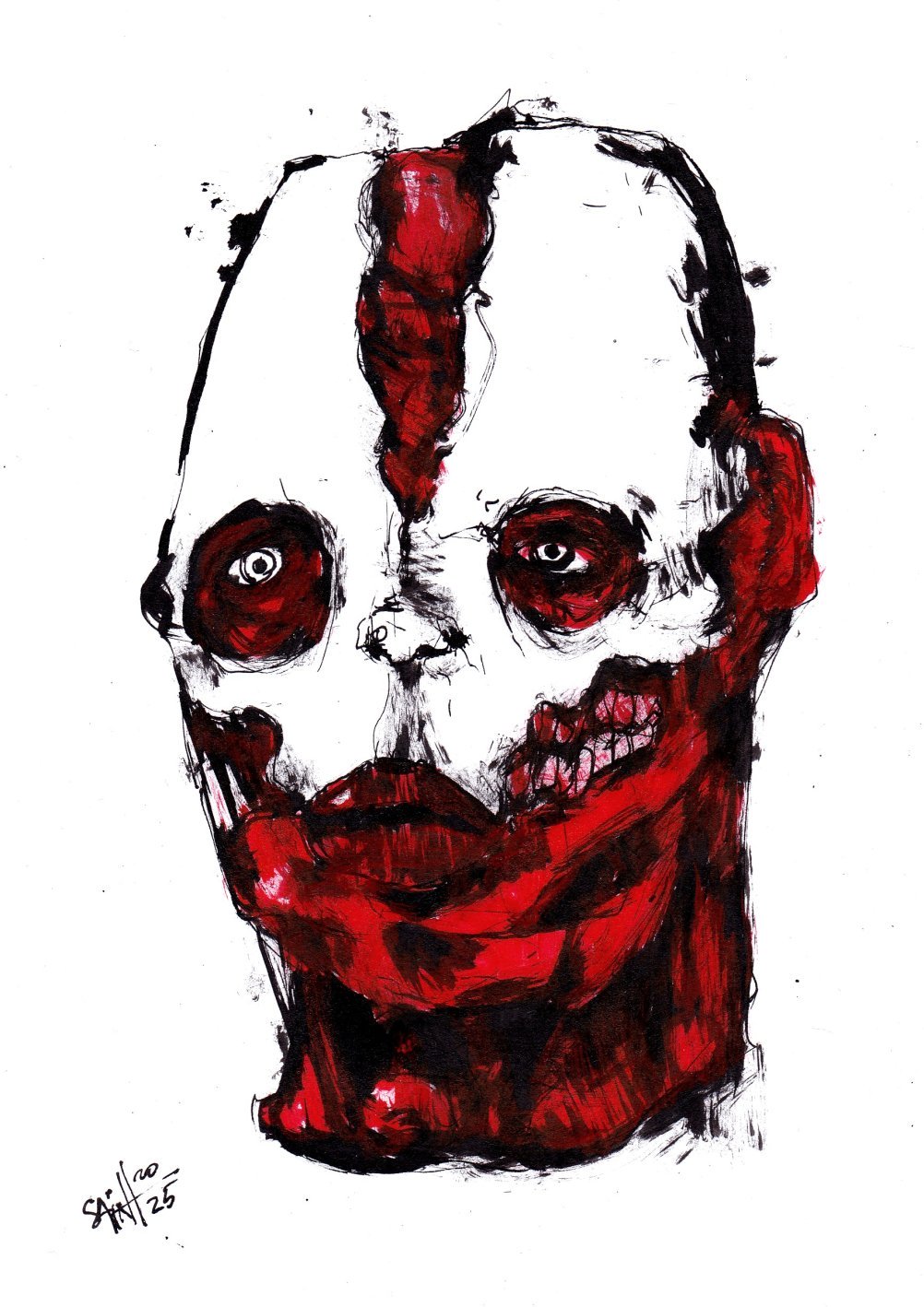 Mr. Redimaska. MMXXV. 15х21 см.