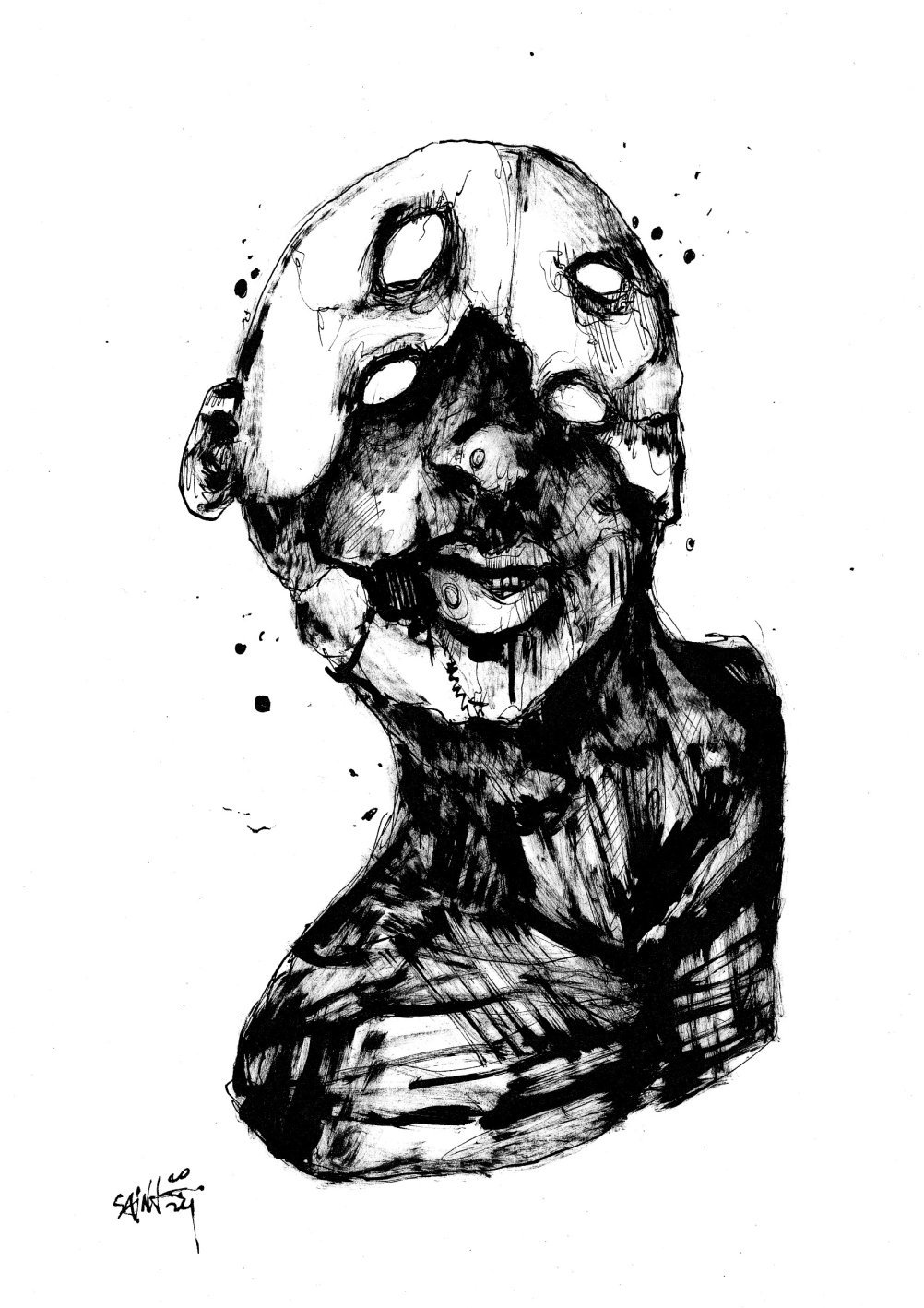Mr. 4eye. MMXXIV. 15х21 см.