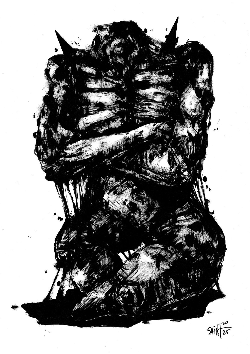 Mr. Rukikruki. MMXXV. 15х21 см.