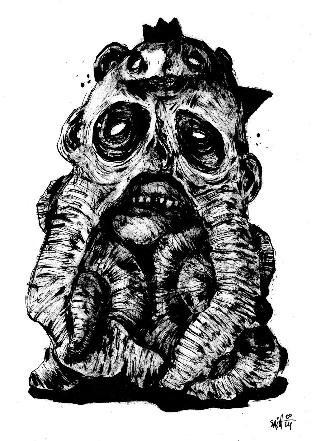 Mr. Kishkin. MMXXIV. 15х21 см.