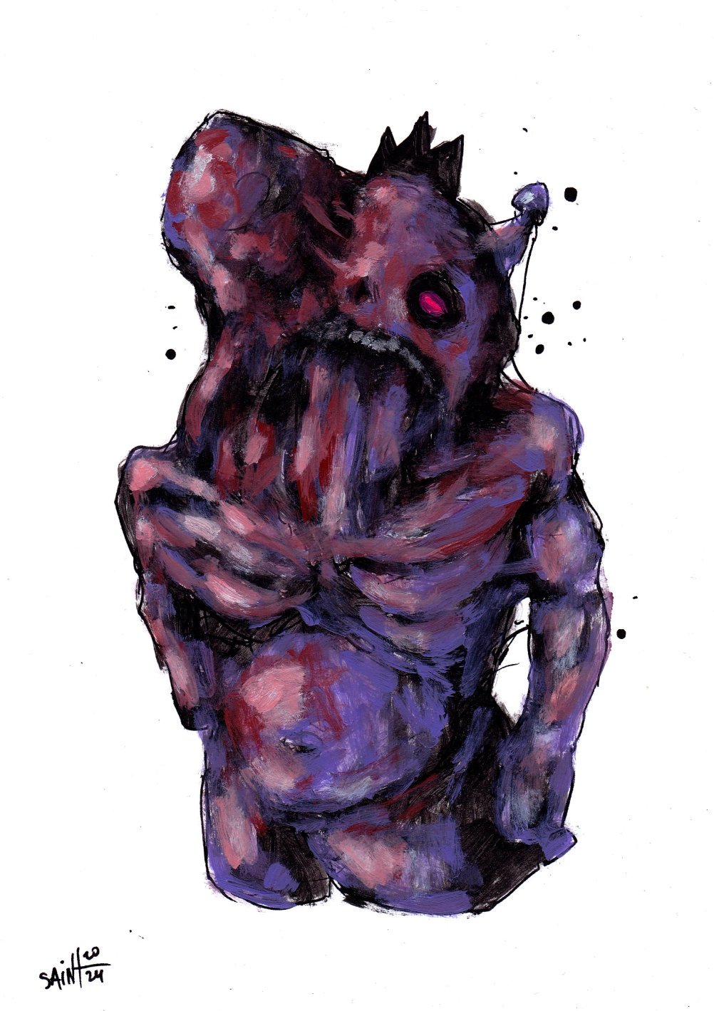 Mr. Opuhlogol. MMXXIV. 15х21 см.