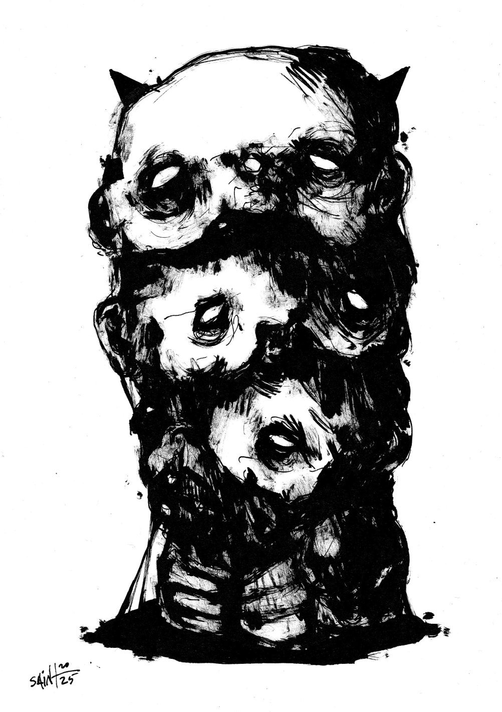 Mr. Bashnia. MMXXV. 15х21 см.