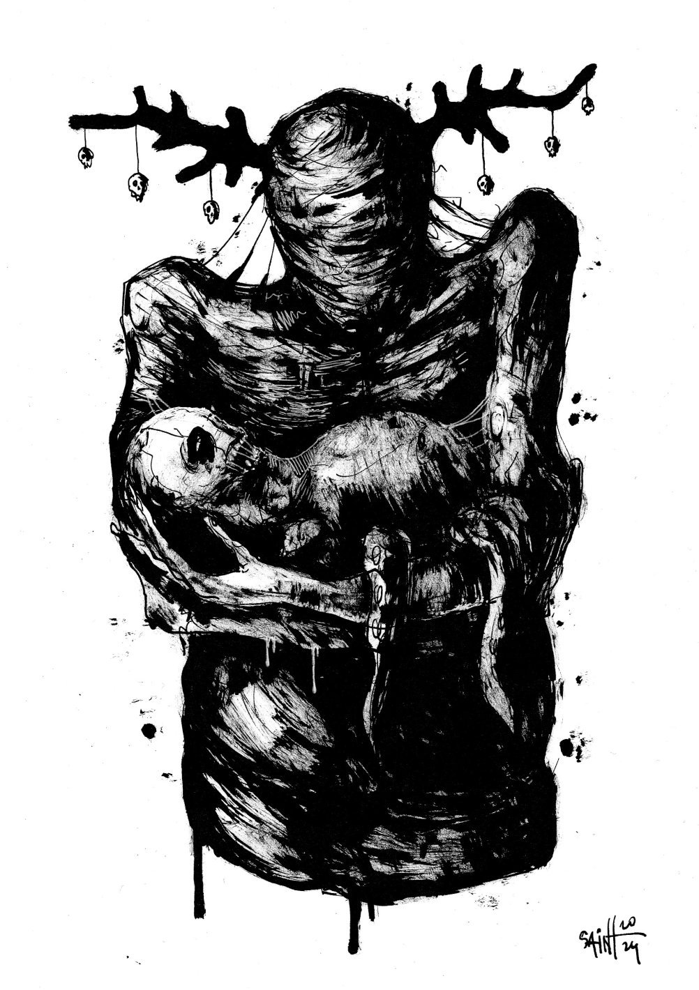 Mr. Forestduh. MMXXIV. 15х21 см.
