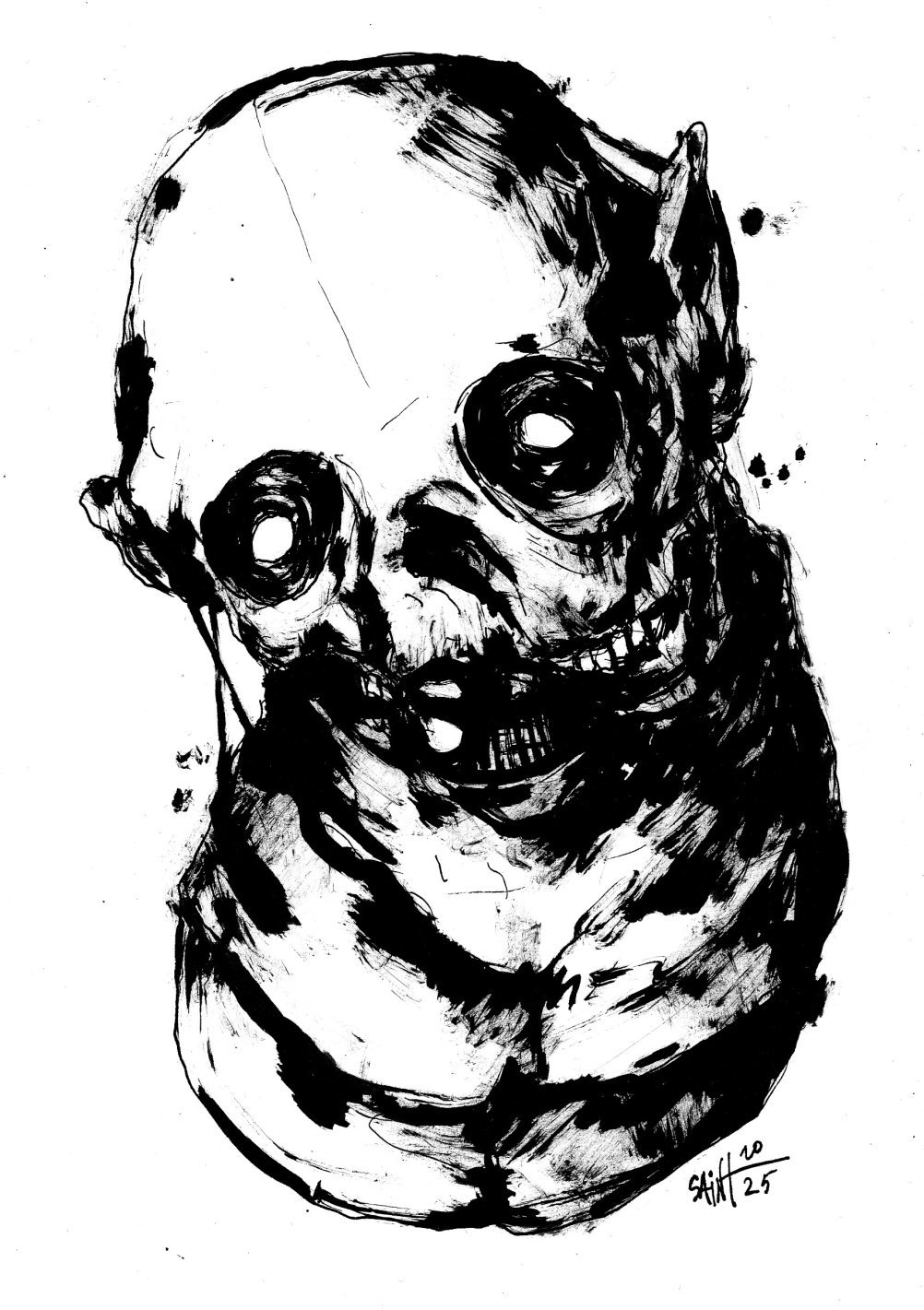 Mr. Nenosferatu. MMXXV. 15х21 см.