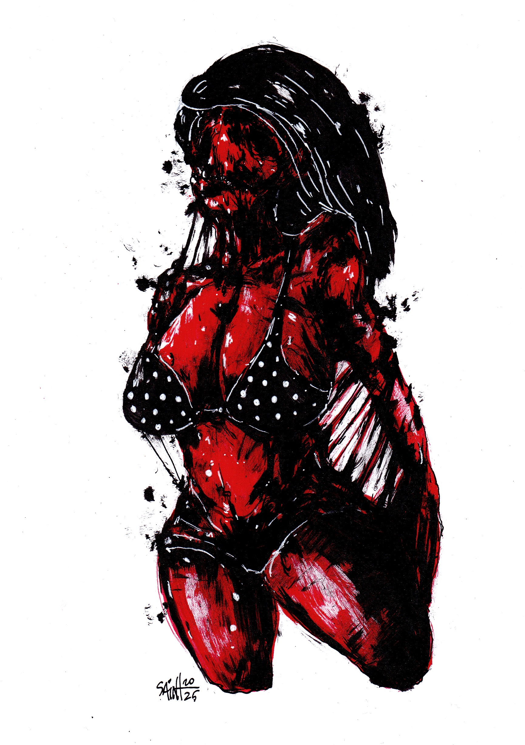 Mrs. Whitegoroh. MMXXV. 15х21 см.