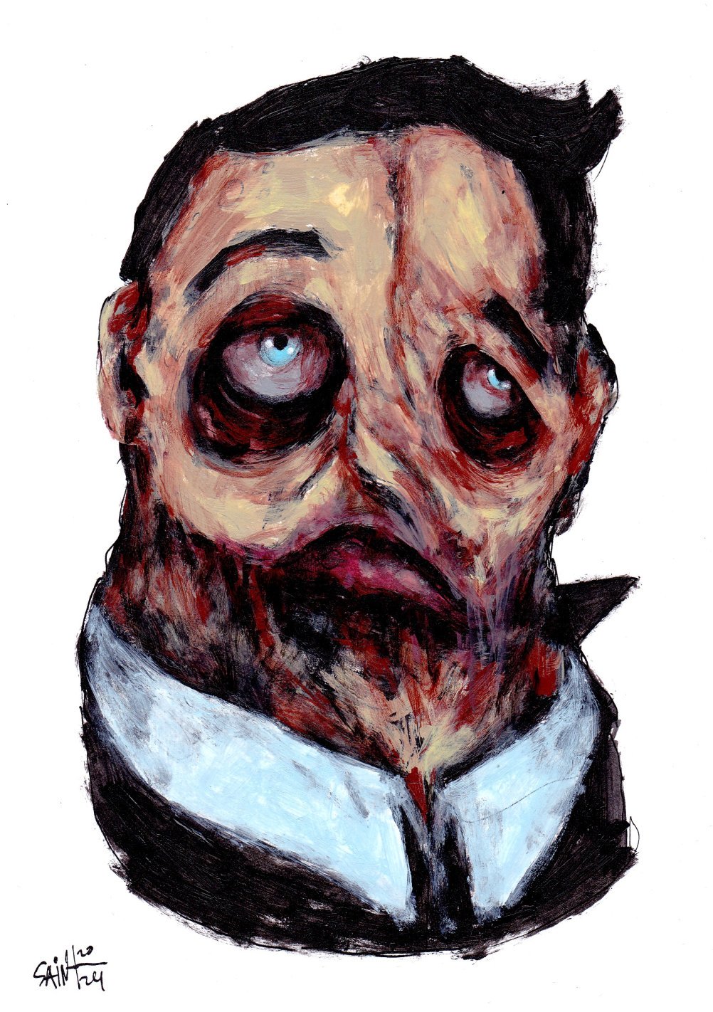 Mr. Taetlico. MMXXIV. 15х21 см.