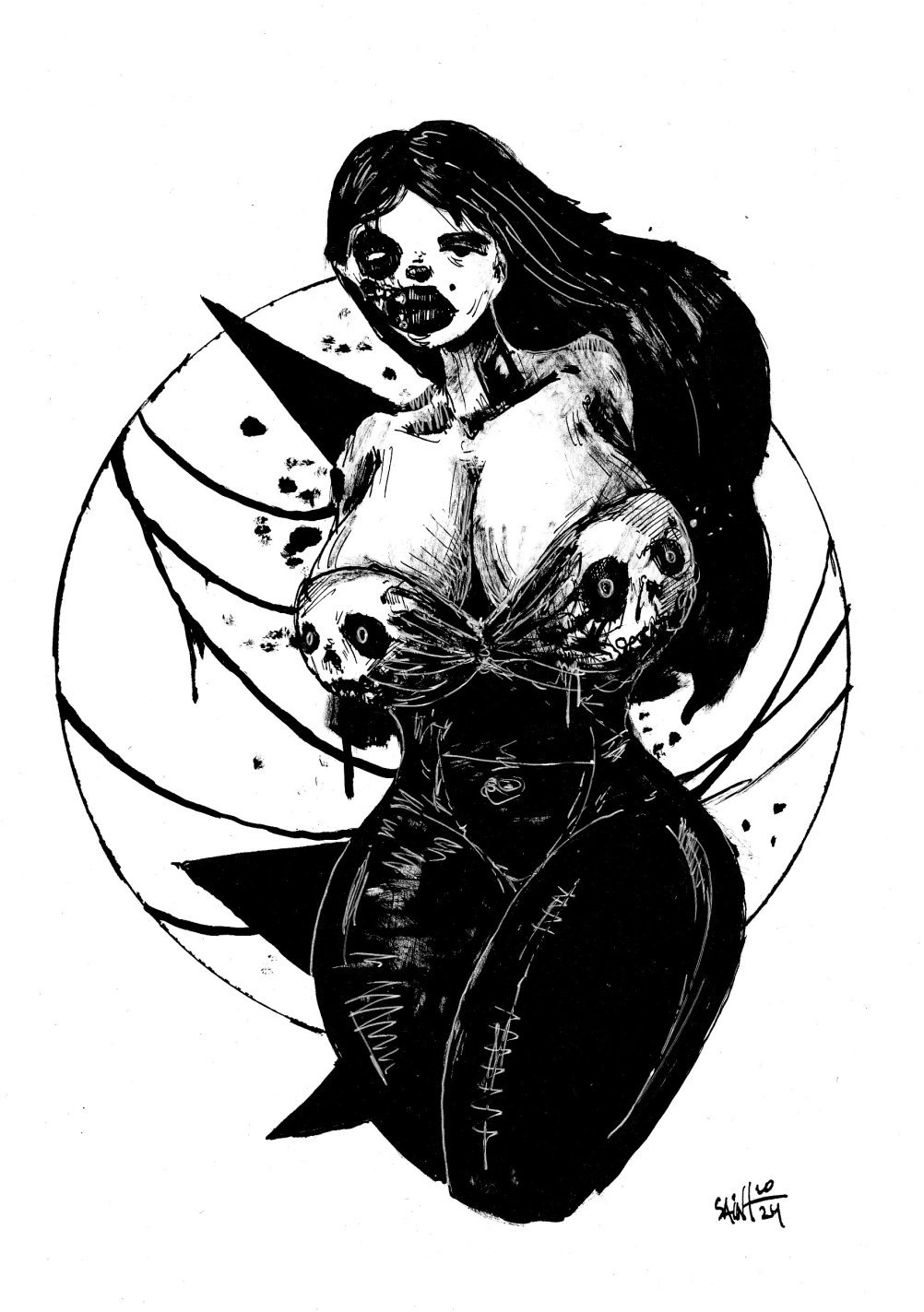 Mrs. Madamka. MMXXIV. 15х21 см.