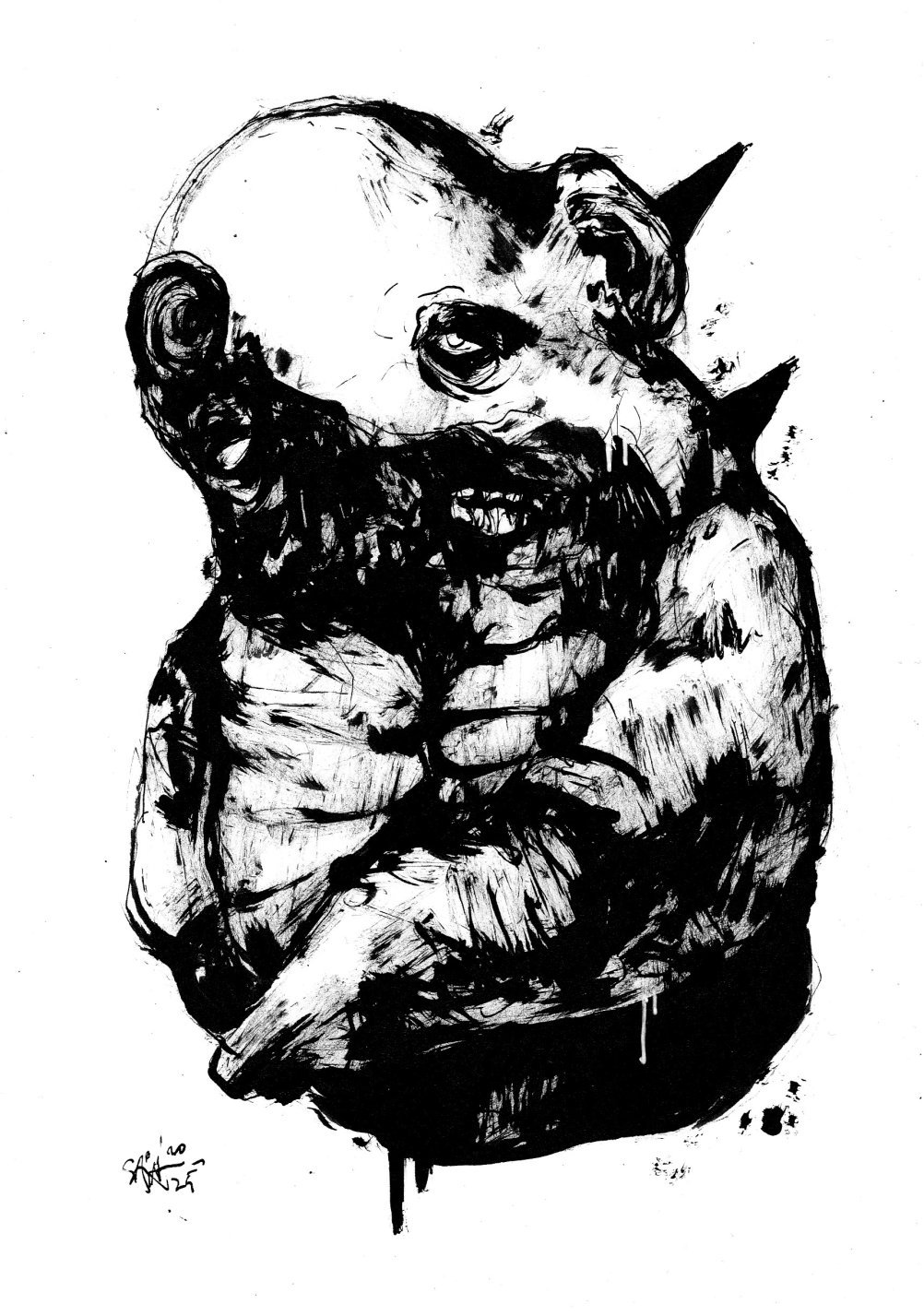 Mr. Kudjino. MMXXV. 15х21 см.
