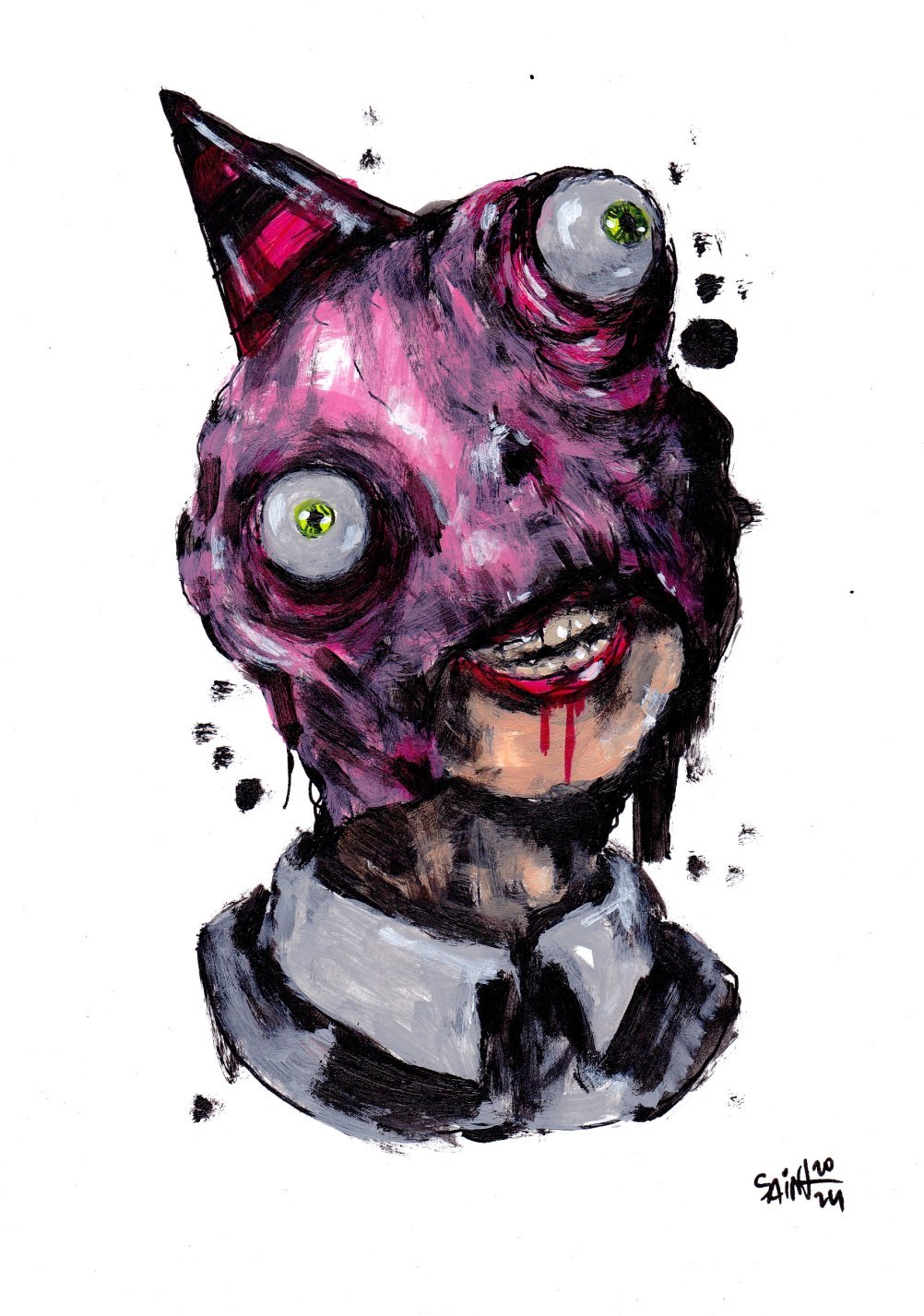Mr. Morozko. MMXXIV. 15х21 см.
