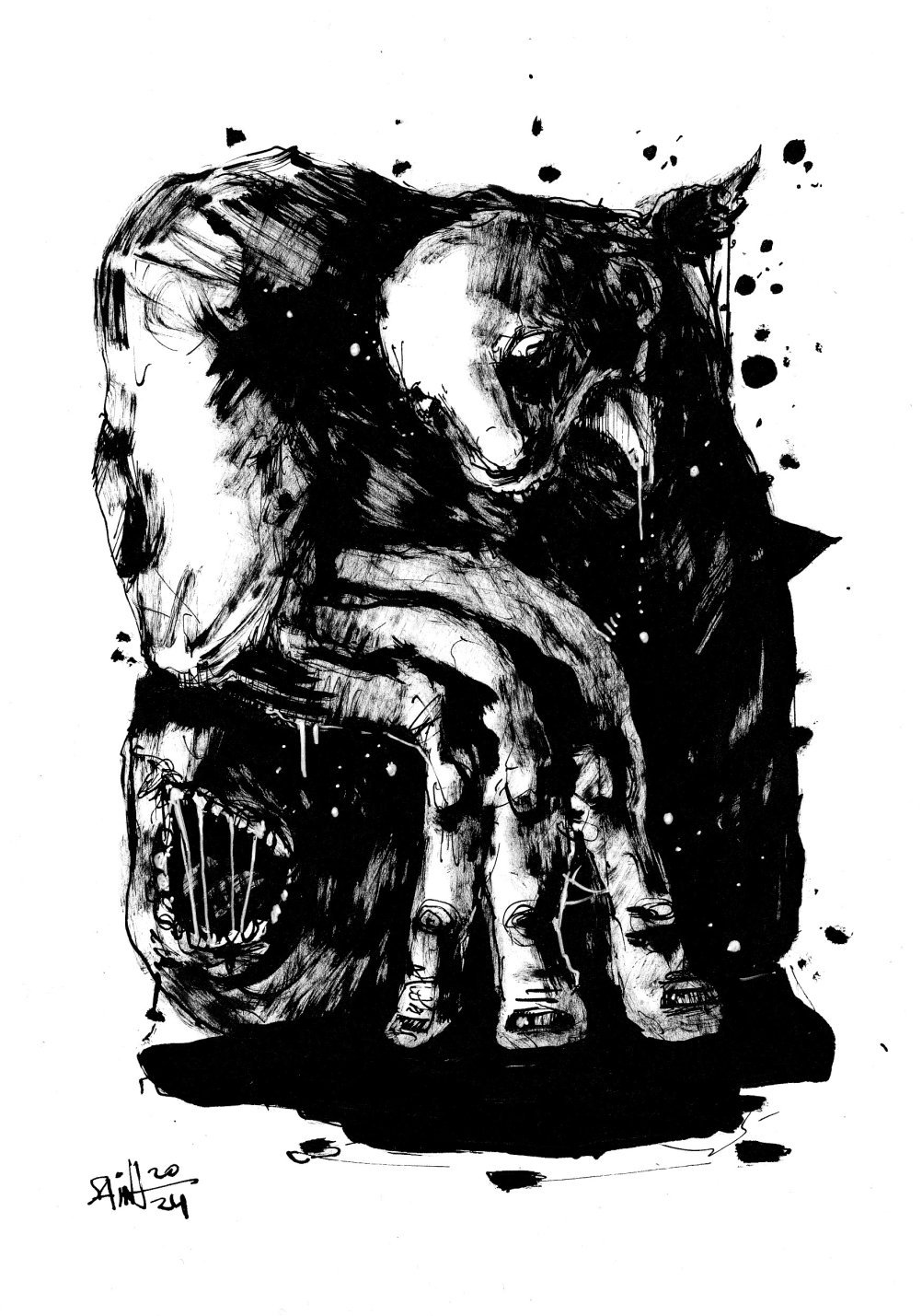 Mr. Rot face. 15х21 см.